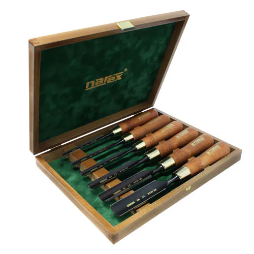 Levně Sada dutých dlát v kazetě 6dílná WOOD PREMIUM - 8, 10, 12, 16, 20, 26 mm