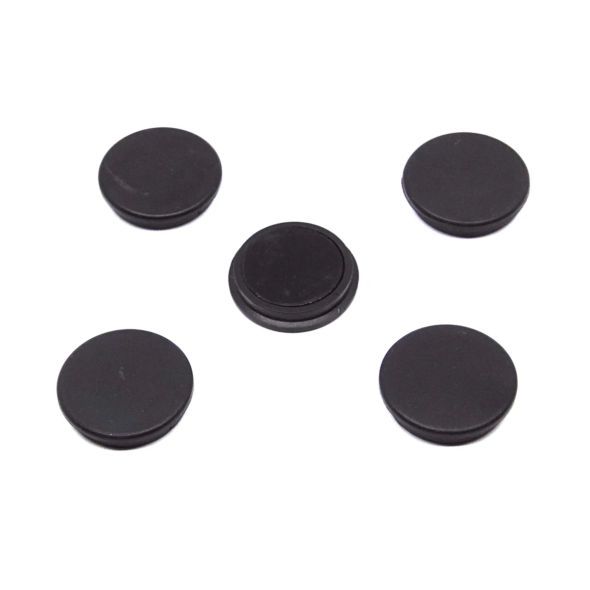 Levně Magnety Mikov 853 - barevné 32 mm - 4 ks barevné provedení černá