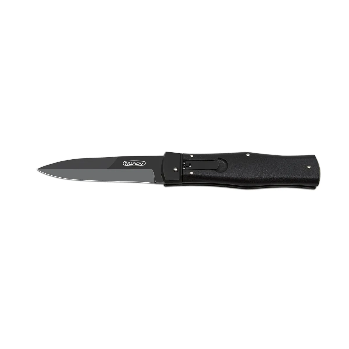 Levně Vyhazovací zavírací nůž PREDATOR BLACKOUT s klipem - ocel N690, povrch DLC 241-BH-1/B/KLIP