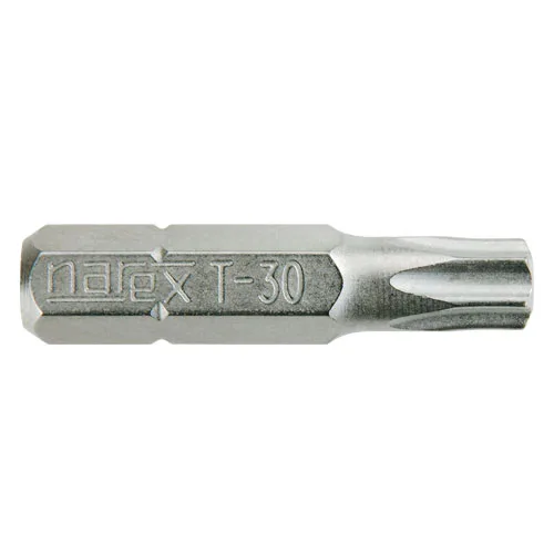 Levně Bity torx Narex TX 30 mm - 30 ks typ hrotu šroubováku TX 6
