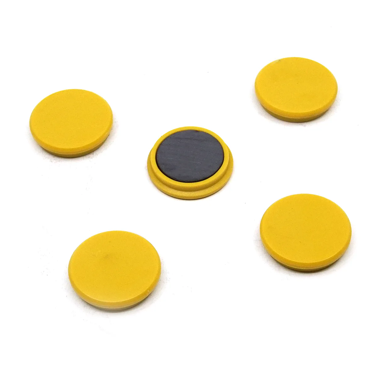 Levně Magnety Mikov 853 - barevné 32 mm - 10 ks barevné provedení žlutá
