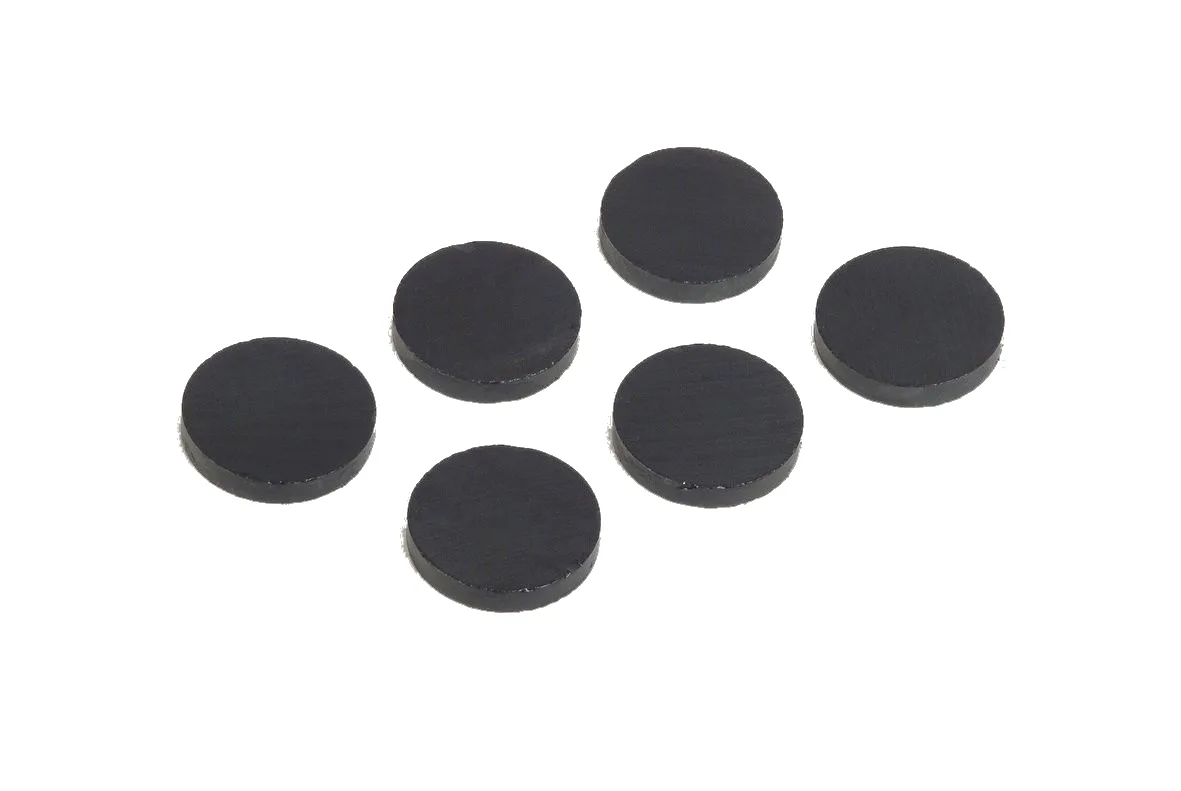 Levně Magnety Mikov 850 - černé 16 mm kusů v balení 12