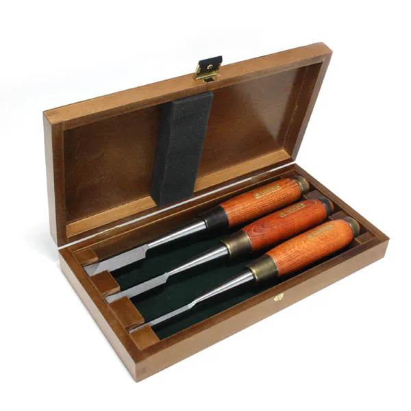 Levně Sada rybinových dlát v kazetě 3dílná WOOD PREMIUM