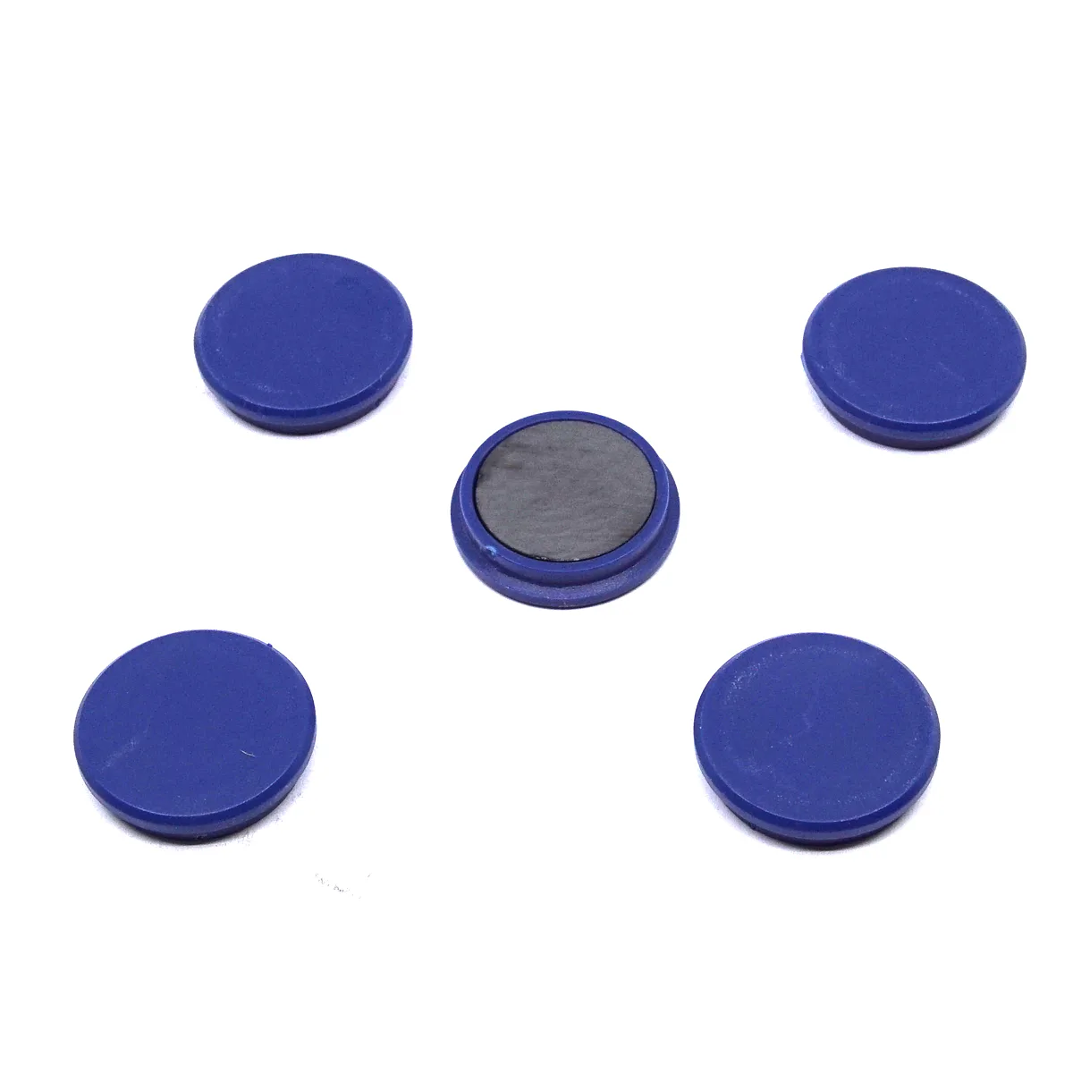 Levně Magnety Mikov 853 - barevné 32 mm - 10 ks barevné provedení modrá