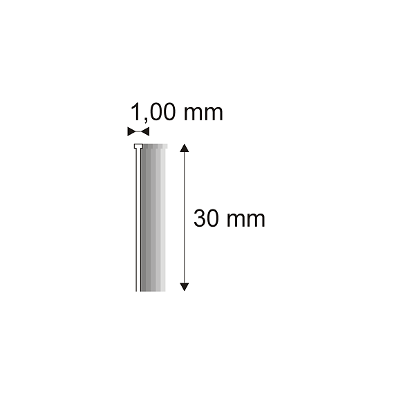 Truhlářské Brady Narex 12/30 (18G) - 1 x 30 mm